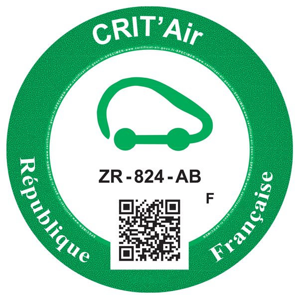 crit air 0 groen